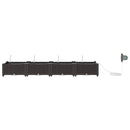 vidaXL Kerti cserép 4 db Barna 160 x 40 x 22 cm PP