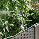 vidaXL Kerti cserép 3 db Barna 120 x 40 x 142 cm PP