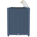 vidaXL Kerti ültetők Szürke 160 x 40 x 52 cm Acél