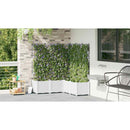 vidaXL Kerti cserép 5 db Fehér 120 x 120 x 143 cm PP