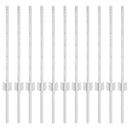 vidaXL Kerítésoszlop 11 pcs Ezüst 60 cm Acél