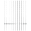 vidaXL Kerítésoszlop 11 pcs Ezüst 100 cm Acél