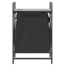 vidaXL szürke sonoma mosodai kosár 1 rekeszes polccal