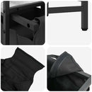 vidaXL szürke sonoma mosodai kosár 1 rekeszes polccal