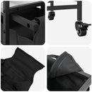 vidaXL szürke sonoma mosodai kosár 3 rekeszes kerekekkel