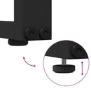 vidaXL Kerti Asztal Szürke 100 x 55 x 70 cm Acél és DPC