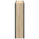 vidaXL Tükörszekrény polcokkal Sonoma tölgy 60 x 16 x 60 cm Faanyag