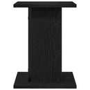 vidaXL Hangszóró állványok 2 pcs Fekete tölgy 30 x 30 x 40 cm Faanyag