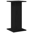 vidaXL Hangszóró állványok 2 pcs Fekete tölgy 30 x 30 x 60 cm Faanyag