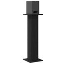 vidaXL Hangszóró állványok 2 pcs Fekete tölgy 30 x 30 x 95 cm Faanyag