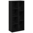 vidaXL Könyvszekrény Fekete tölgy 50 x 25 x 102 cm