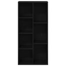 vidaXL Könyvszekrény Fekete tölgy 50 x 25 x 102 cm