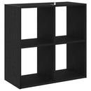 vidaXL Könyvszekrény Fekete tölgy 68.5 x 32 x 68.5 cm
