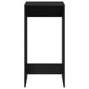 vidaXL Bárasztal Fekete tölgy 51 x 50 x 103,5 cm Faanyag