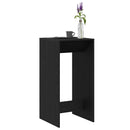 vidaXL Bárasztal Fekete tölgy 51 x 50 x 103,5 cm Faanyag