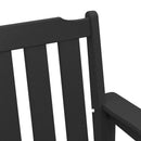 vidaXL Kerti pad Fekete 120 x 59 x 88 cm HDPE