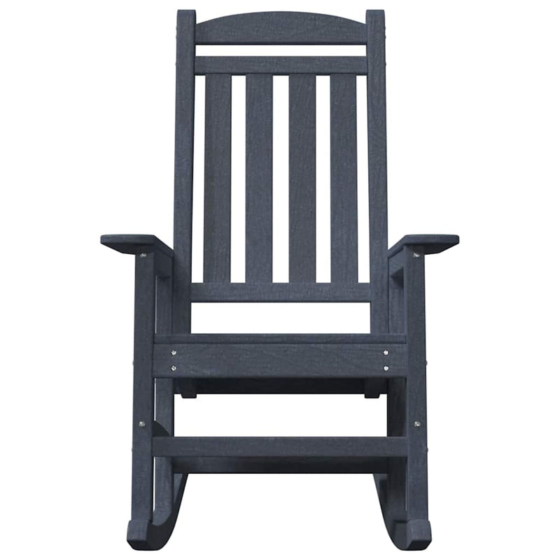 vidaXL Kerti hintaszék Tengerészkék 70 x 92 x 108cm HDPE