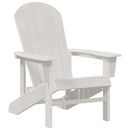 vidaXL Adirondack szék Fehér 74 x 82 x 92cm HDPE