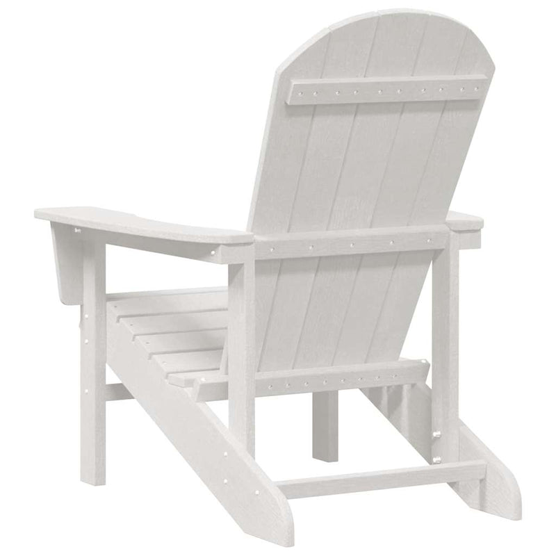 vidaXL Adirondack szék Fehér 74 x 82 x 92cm HDPE
