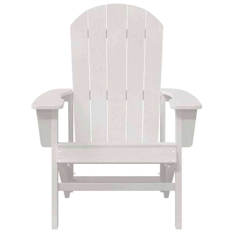 vidaXL Adirondack szék Fehér 74 x 82 x 92cm HDPE