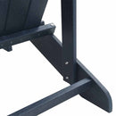 vidaXL Adirondack szék Tengerészkék 74 x 82 x 92cm HDPE