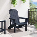 vidaXL Adirondack szék Sötétkék 82 x 74 x 92 cm HDPE