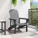 vidaXL Adirondack szék Világosszürke 82 x 74 x 92 cm HDPE