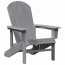 vidaXL Adirondack szék Világosszürke 74 x 82 x 92cm HDPE