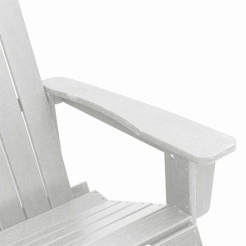 vidaXL Adirondack hintaszék Fehér 73.5 x 92 x 90 cm HDPE