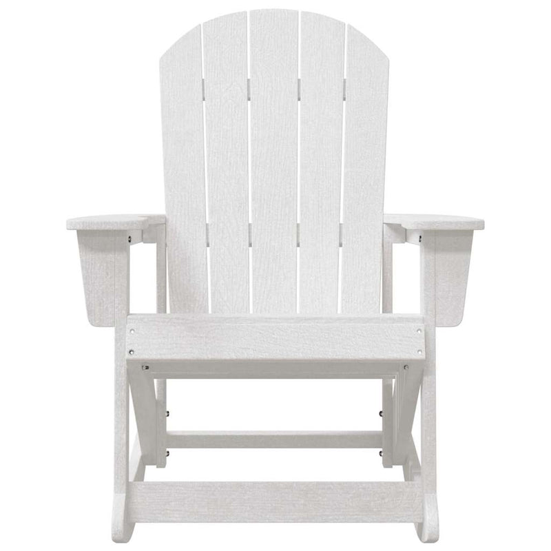 vidaXL Adirondack hintaszék Fehér 73.5 x 92 x 90 cm HDPE