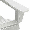 vidaXL Adirondack szék Fehér 82 x 74 x 92 cm HDPE