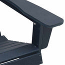 vidaXL Adirondack szék Sötétkék 82 x 74 x 92 cm HDPE