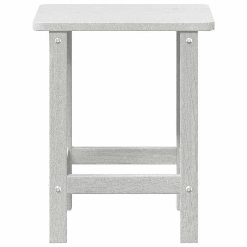 vidaXL Adirondack Oldalsó Asztal Fehér 38 x 38 x 46 cm HDPE