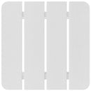 vidaXL Adirondack Oldalsó Asztal Fehér 38 x 38 x 46 cm HDPE