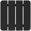 vidaXL Adirondack Oldalsó Asztal Fekete 38 x 38 x 46 cm HDPE