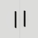 vidaXL Ágykeret fiókkal tárolóval ajtóval Fehér 90 x 190 cm Szerelt Fa