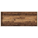 vidaXL Ágykeret fejtámlával fiókkal Öreg fa 80 x 200 cm Faanyag