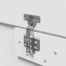 vidaXL Ágykeret tárolóval Fehér 200 x 180 x 31.5 cm Faanyag