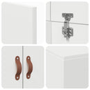 vidaXL Ágykeret tárolóval tárolóval Fehér 90 x 190 cm Faanyag