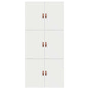 vidaXL Ágykeret tárolóval tárolóval Fehér 90 x 190 cm Faanyag