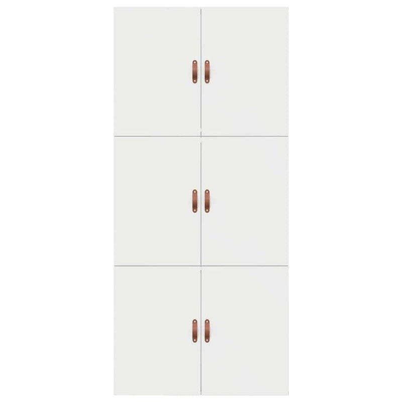 vidaXL Ágykeret tárolóval Fehér 90 x 190 cm Faanyag