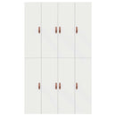 vidaXL Ágykeret tárolóval tárolóval Fehér 120 x 190 cm Faanyag