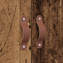 vidaXL Ágykeret tárolóval tárolóval Öreg fa 140 x 190 cm Faanyag