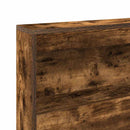 vidaXL Tároló fejtámla polcokkal Füstölt tölgy 140 cm Faanyag