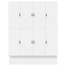 vidaXL Ágykeret tárolóval fiókkal Fehér 236.5 x 180 x 31.5 cm Faanyag