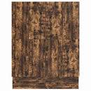 vidaXL Ágykeret tárolóval Füstölt tölgy 236.5 x 180 x 31.5 cm Faanyag