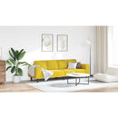vidaXL Nappali Kanapé Sárga 250 x 77 x 76 cm