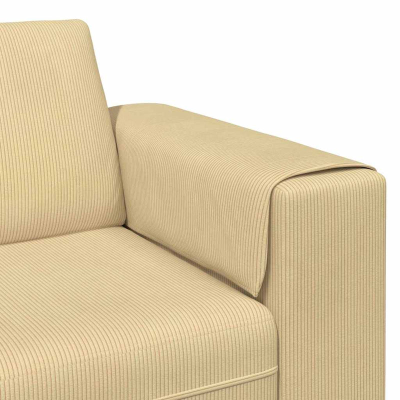 Szövet kanapé párnával Szürke zöld 208 cm Bársony anyag