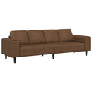 vidaXL Nappali Kanapé Barna 250 x 77 x 76 cm