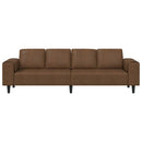 vidaXL Nappali Kanapé Barna 250 x 77 x 76 cm
